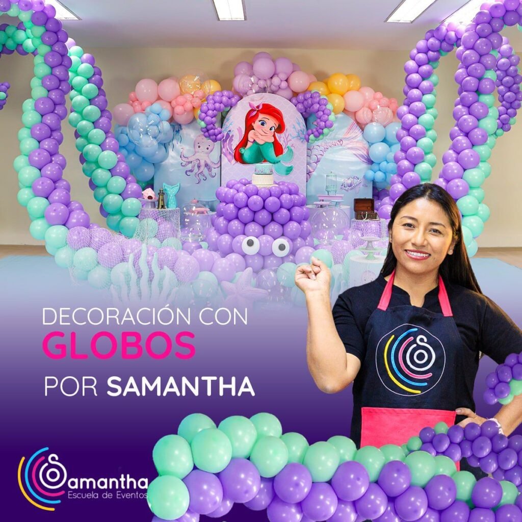 Decoración con Globos por Samantha